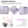 imageCICIMELON Durable Pen Pencil Case Big Storage Pen Pouch Bag for School Supplies Office College Teen Girls Adults PurplePurple