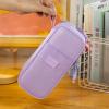 imageCICIMELON Durable Pen Pencil Case Big Storage Pen Pouch Bag for School Supplies Office College Teen Girls Adults PurpleUpgraded Purple