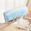 imageCICIMELON Large Capacity Pencil Case 3 Compartment Pouch Pen Bag for School Teen Girl Boy Men Women GrayDream