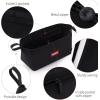 imageCICIMELON Pencil Case Large Capacity Pencil Pouch Pen Bag for School Teen Girl Boy Men WomenBlack