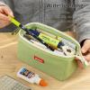 imageCICIMELON Pencil Case Large Capacity Pencil Pouch Pen Bag for School Teen Girl Boy Men WomenGreen
