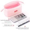 imageCICIMELON Pencil Case Large Capacity Pencil Pouch Pen Bag for School Teen Girl Boy Men WomenLight Pink