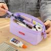 imageCICIMELON Pencil Case Large Capacity Pencil Pouch Pen Bag for School Teen Girl Boy Men Womenviolet
