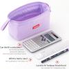 imageCICIMELON Pencil Case Large Capacity Pencil Pouch Pen Bag for School Teen Girl Boy Men Womenviolet