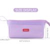 imageCICIMELON Pencil Case Large Capacity Pencil Pouch Pen Bag for School Teen Girl Boy Men Womenviolet
