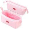 imageCICIMELON Pencil Case Large Capacity Pencil Pouch Pen Bag for School Teen Girl Boy Men WomenLight Pink