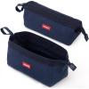 imageCICIMELON Pencil Case Large Capacity Pencil Pouch Pen Bag for School Teen Girl Boy Men WomenNavy