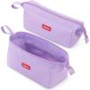 imageCICIMELON Pencil Case Large Capacity Pencil Pouch Pen Bag for School Teen Girl Boy Men Womenviolet