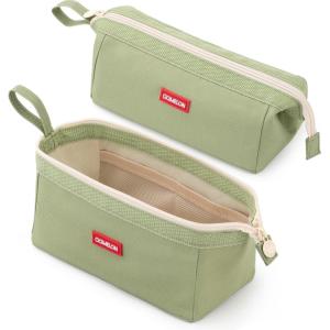 imageCICIMELON Pencil Case Large Capacity Pencil Pouch Pen Bag for School Teen Girl Boy Men WomenGreen