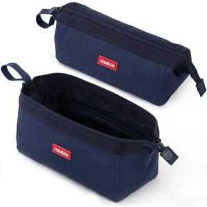 imageCICIMELON Pencil Case Large Capacity Pencil Pouch Pen Bag for School Teen Girl Boy Men WomenNavy