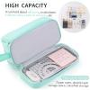 imageCICIMELON Large Capacity Pen Pencil Case with 4 Compartments MultiSlot Pencil Pouch Bag Aesthetic School Supplies Organizer for Teen Girls Women Adults NavyMint Green
