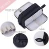 imageCICIMELON Large Capacity Pen Pencil Case with 4 Compartments MultiSlot Pencil Pouch Bag Aesthetic School Supplies Organizer for Teen Girls Women Adults NavyBlack