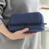imageCICIMELON Large Capacity Pen Pencil Case with 4 Compartments MultiSlot Pencil Pouch Bag Aesthetic School Supplies Organizer for Teen Girls Women Adults NavyNavy
