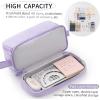 imageCICIMELON Large Capacity Pen Pencil Case with 4 Compartments MultiSlot Pencil Pouch Bag Aesthetic School Supplies Organizer for Teen Girls Women Adults NavyPurple