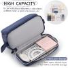 imageCICIMELON Large Capacity Pen Pencil Case with 4 Compartments MultiSlot Pencil Pouch Bag Aesthetic School Supplies Organizer for Teen Girls Women Adults NavyNavy