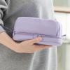 imageCICIMELON Large Capacity Pen Pencil Case with 4 Compartments MultiSlot Pencil Pouch Bag Aesthetic School Supplies Organizer for Teen Girls Women Adults NavyPurple