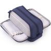 imageCICIMELON Large Capacity Pen Pencil Case with 4 Compartments MultiSlot Pencil Pouch Bag Aesthetic School Supplies Organizer for Teen Girls Women Adults NavyNavy