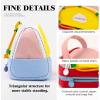 imageCICIMELON Large Capacity Pencil Case Cute Aesthetic Pencil Pouch with 3 Compartments Big Pencil Bag Organizer for School Supplies Pen Holder for Kids Girls Boys StudentsBlue Base